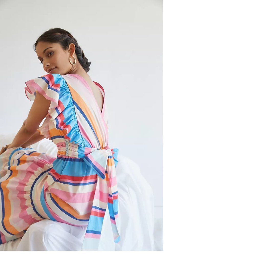 Plenty by Tracy Reese Ruffled Maxi Dress - Picture 4 of 10